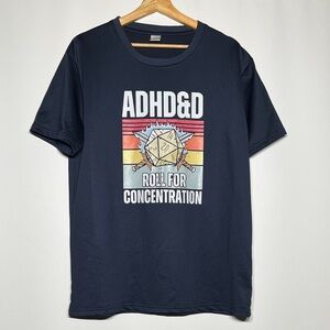 Navy Graphic T-Shirt